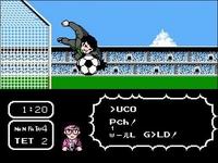 une photo d'Ã©cran de Captain Tsubasa sur Nintendo Nes